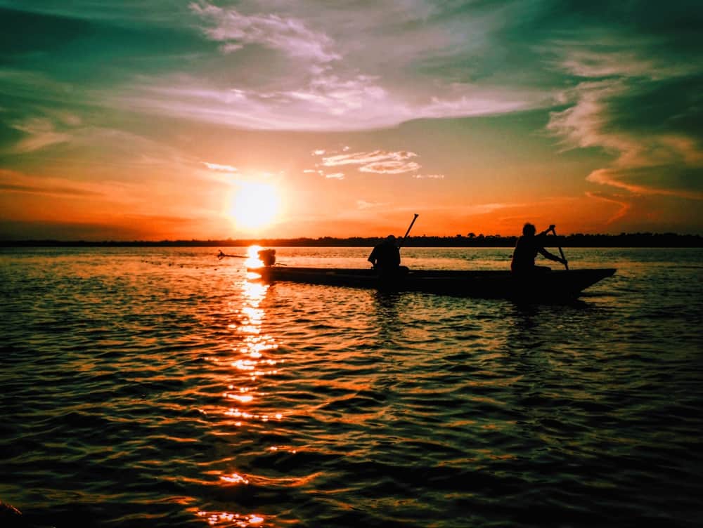 Kayaking is a great way to keep fit and healthy while on holiday.