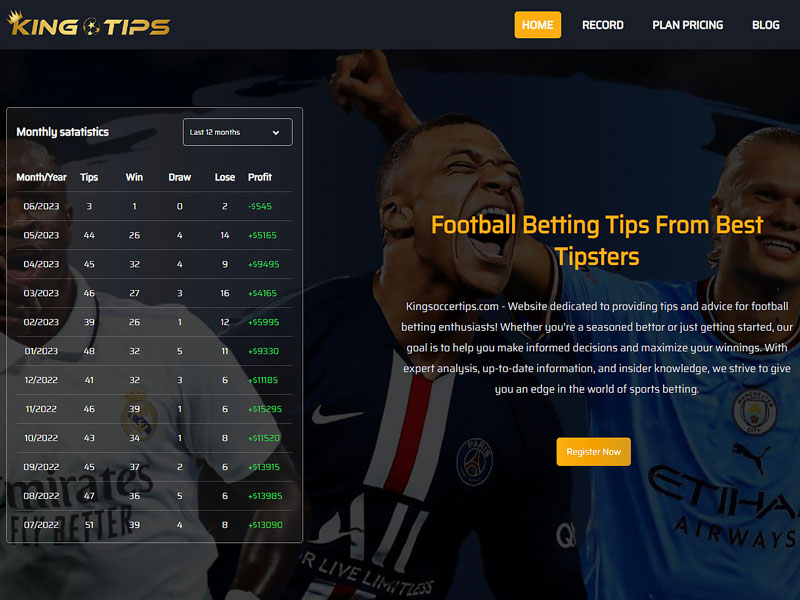 KingSoccerTips quality bookmaker review website