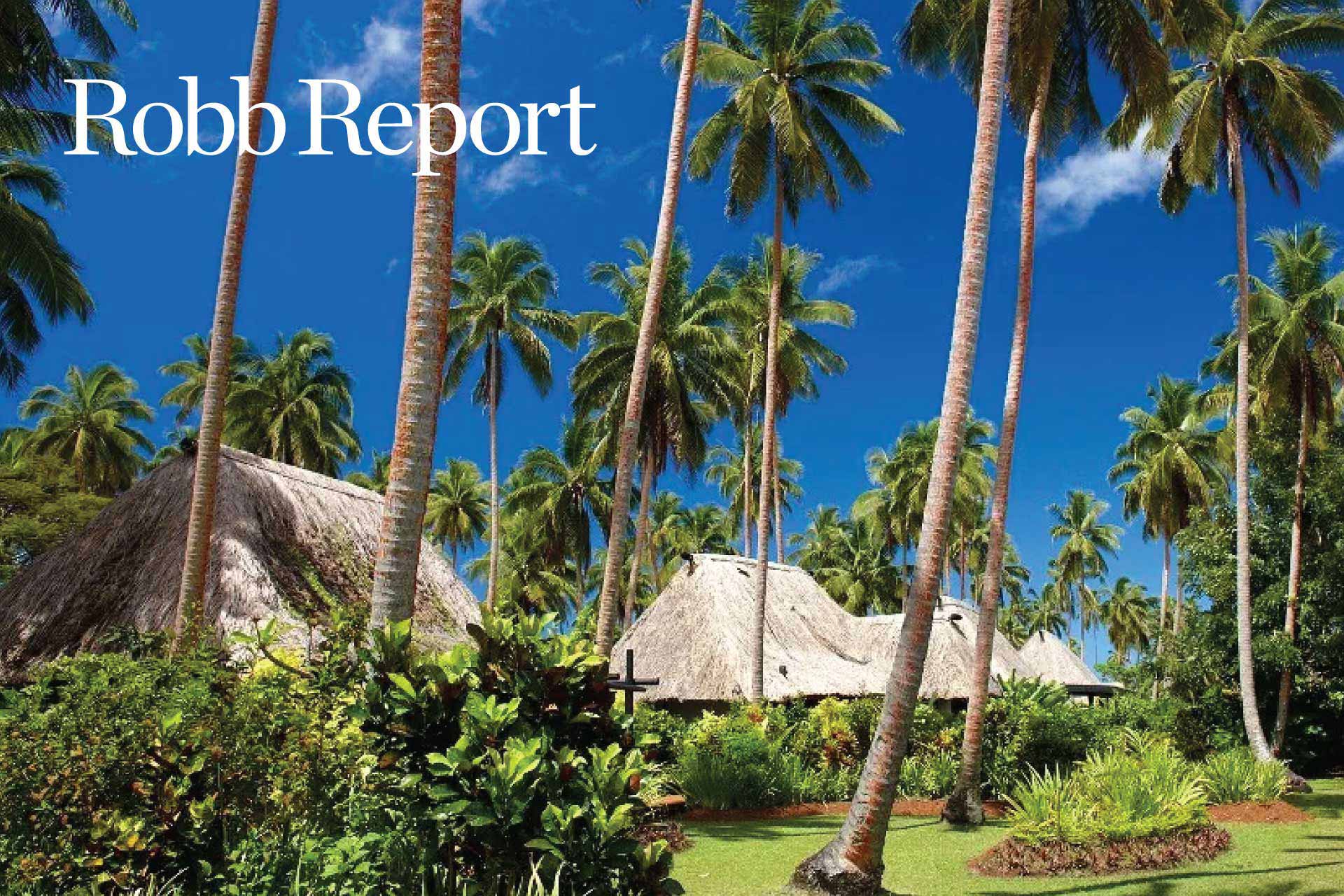 Press Article for Jean-Michel Cousteau Resort in the Robb Report "Not Just Sandals: 7 All-Inclusive Resorts That Offer a True 5-Star Experience"